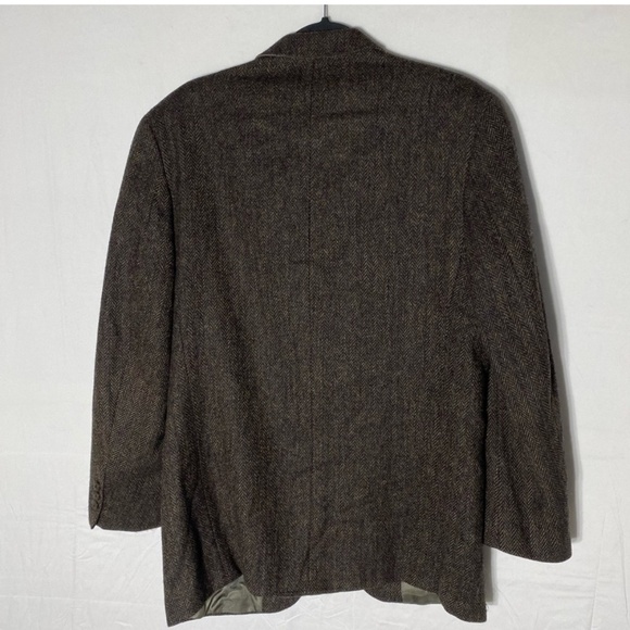 Vintage Club International Brown Pure New Wool Blazer 40R - Picture 13 of 14